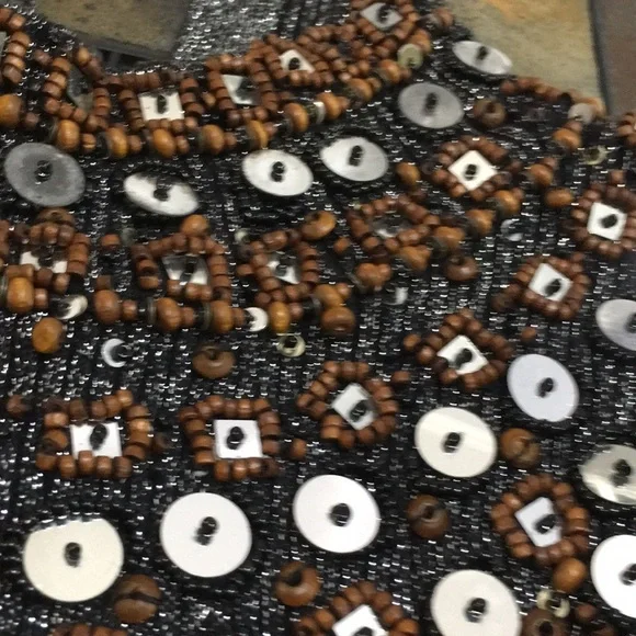 Lauren Michelle Beaded sweater. Size small - Picture 8 of 11